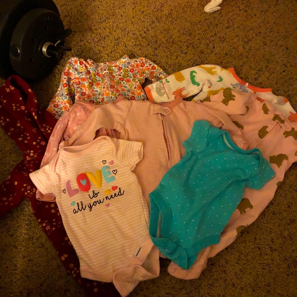 NB baby girl Bundle